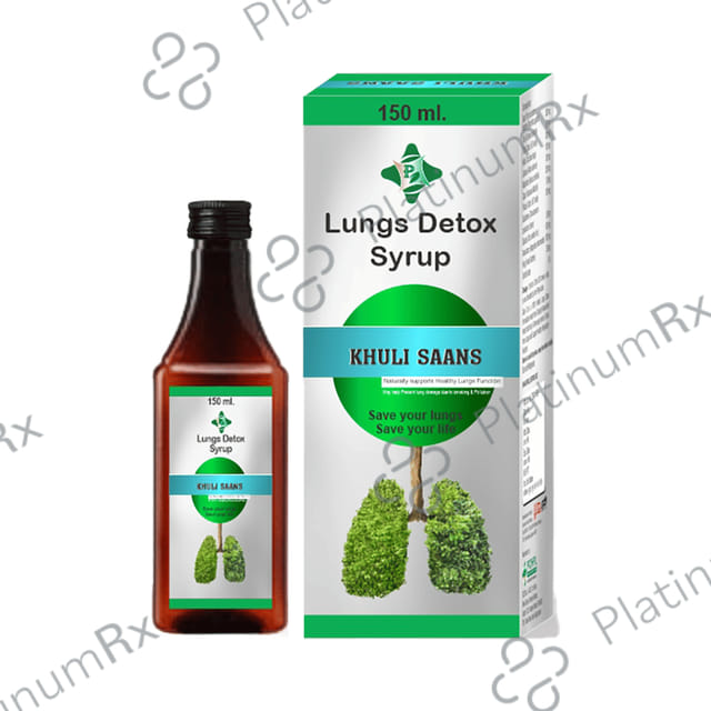 PCHPL Wellness Lungs Detox Syrup Khuli Saans
