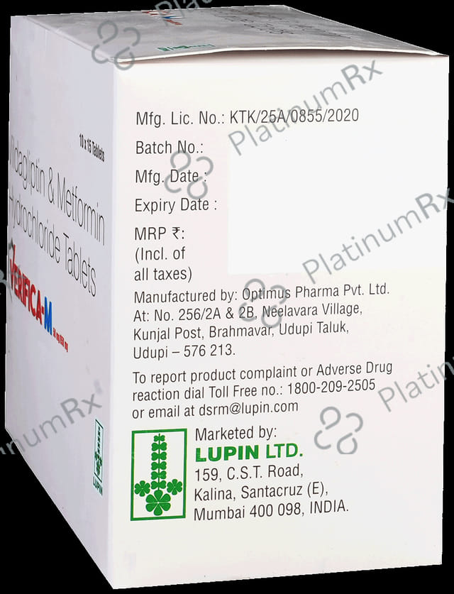 Verifica M 50/850mg Tablet 15s