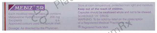 Mebiz 200mg Capsule SR 10s