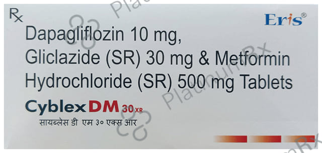 Cyblex DM 30/500/10mg XR Tablet 15s