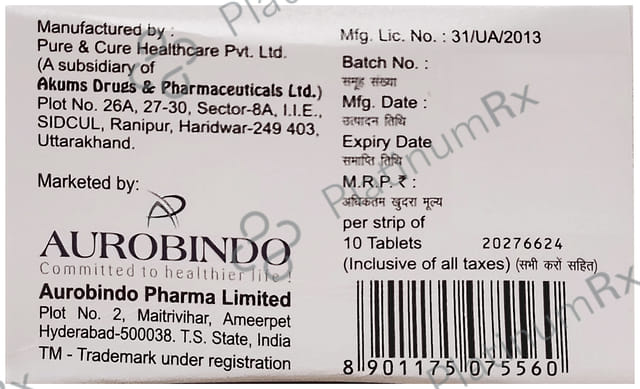 Auroglyde 2/500mg Tablet PR 10s