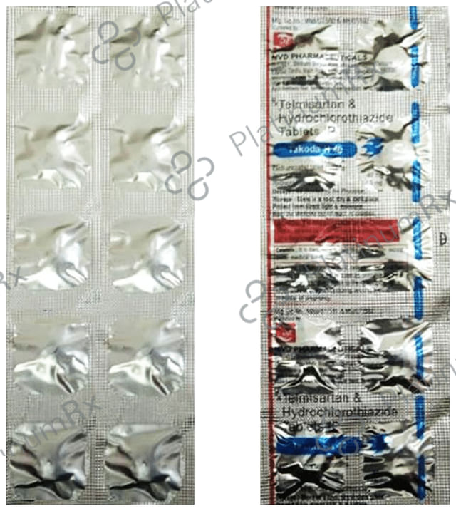 Takoda H 40mg/12.5mg Tablet