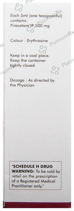Neurocetam 500mg Syrup 100ml