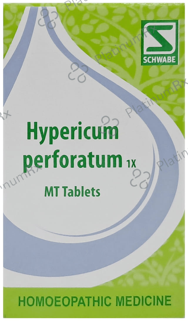 Dr Willmar Schwabe India Hypericum Perforatum Tablet 1X