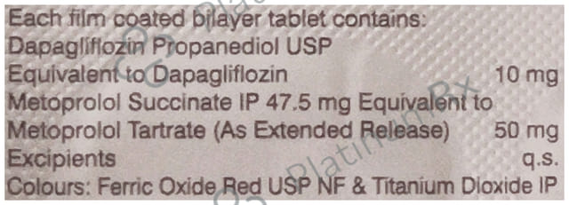Dapaglyn MX 50mg Tablet 10s