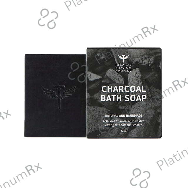 Bombay Shaving Company Charcoal Bath Soap (125gm Each) 1 units