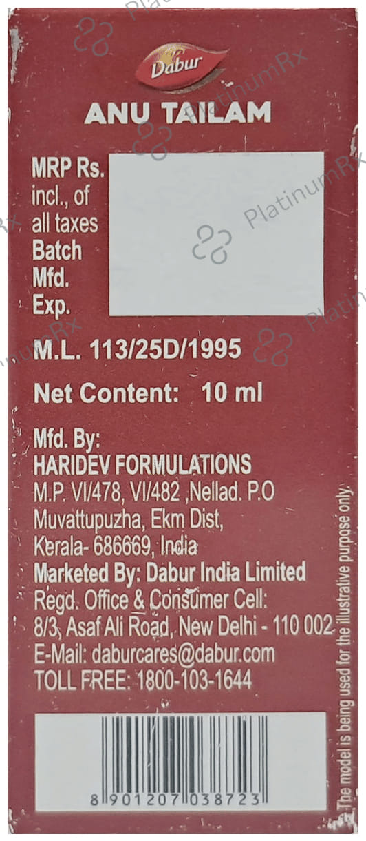 Dabur Anu Tailam