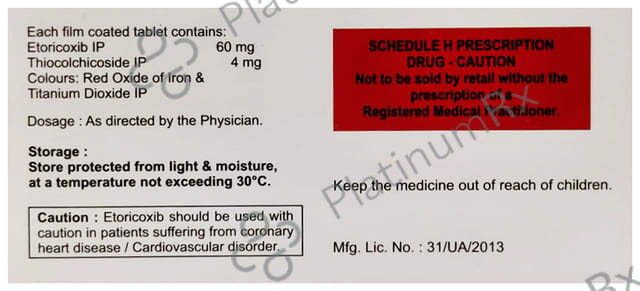 Etorax MR Tablet 10s