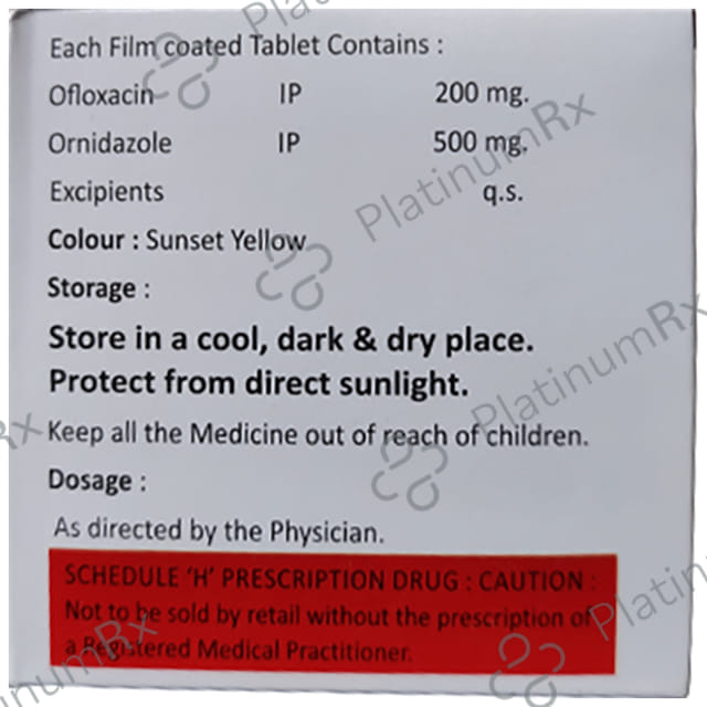 Saroflox-OZ Tablet