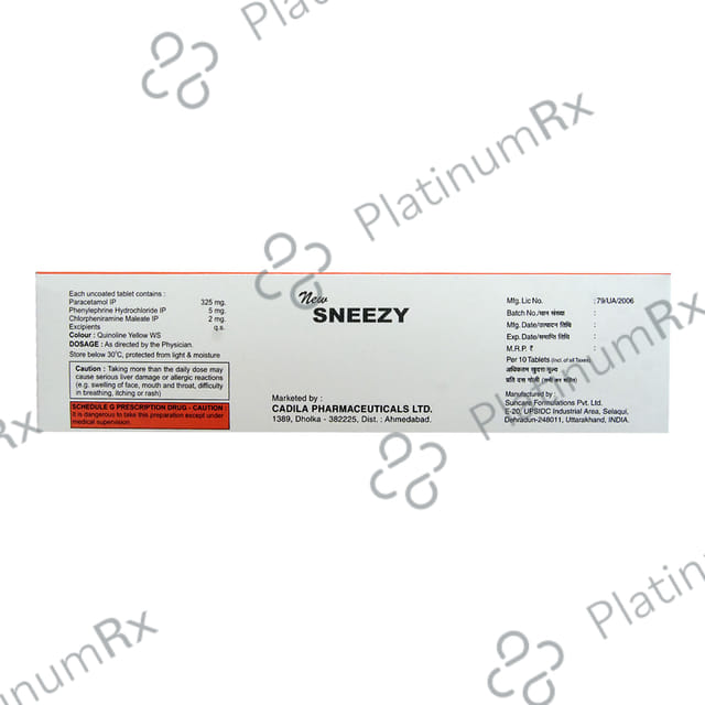 Sneezy Tablet