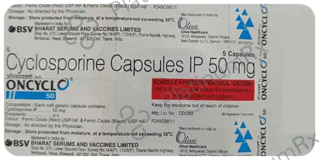 Oncyclo 50mg Capsule