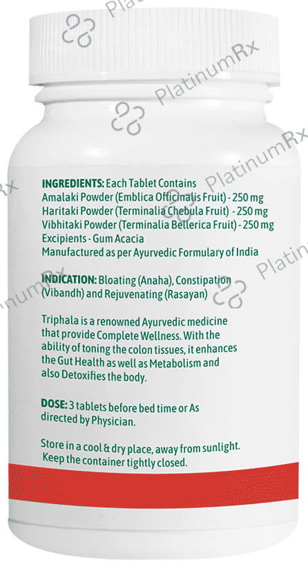 Moolveda Triphala Tablet