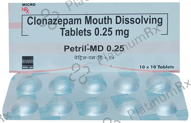 Petril-MD 0.25 Tablet 15 Tablet MD