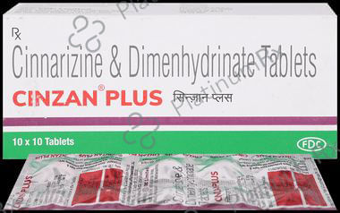 Cinzan Plus 20/40mg Tablet 10s