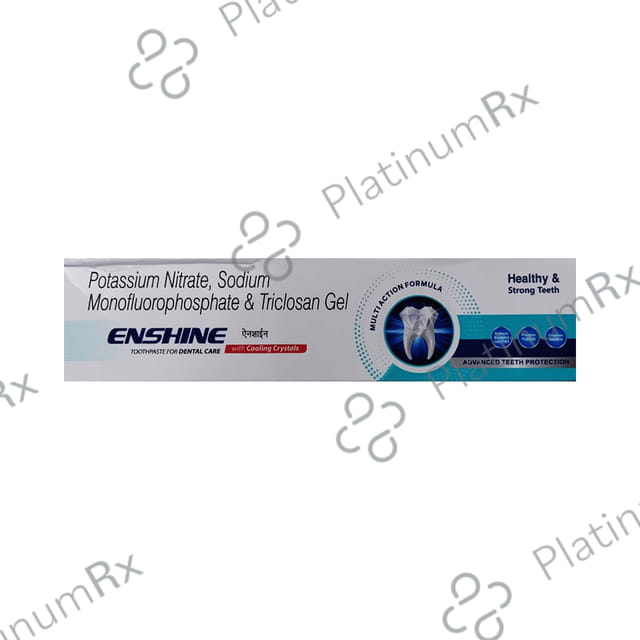 Enshine Toothpaste For Dental Care With Cooling Crystals 100gm