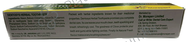 Dr. Morepen Dentosys Herbal Toothpaste