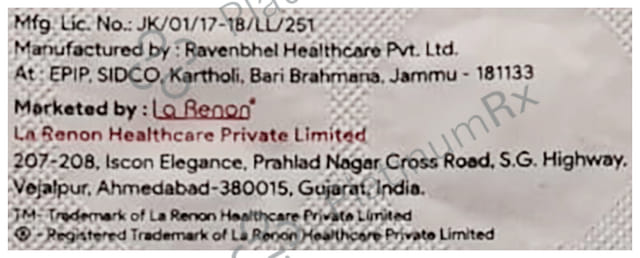 Brivahenz SR 100mg Tablet 10s