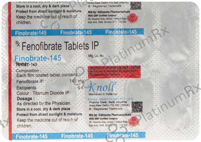 Finobrate 145mg Tablet 10s
