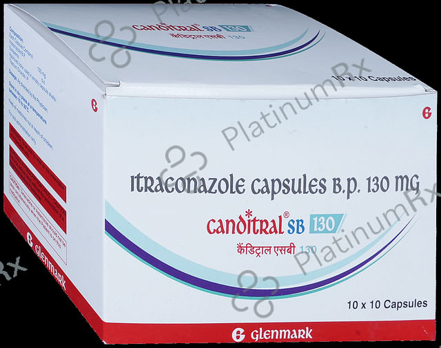 Canditral SB 130mg Capsule 10s