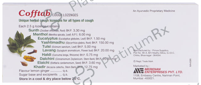 Cofftab Lozenges 10s