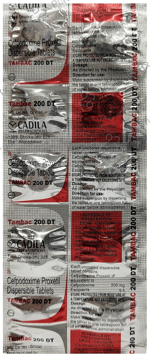 Tambac DT 200mg Tablet 10s