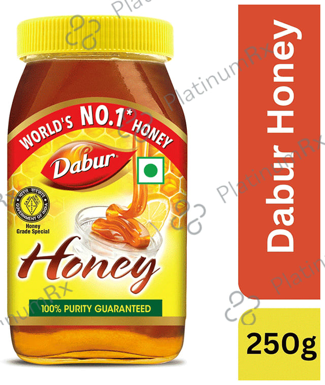 Dabur Honey 100% Pure Honey Brand With No Sugar Adulteration 250gm