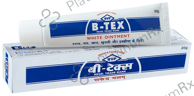 B-Tex White Ointment (20gm Each) 6 Tubes