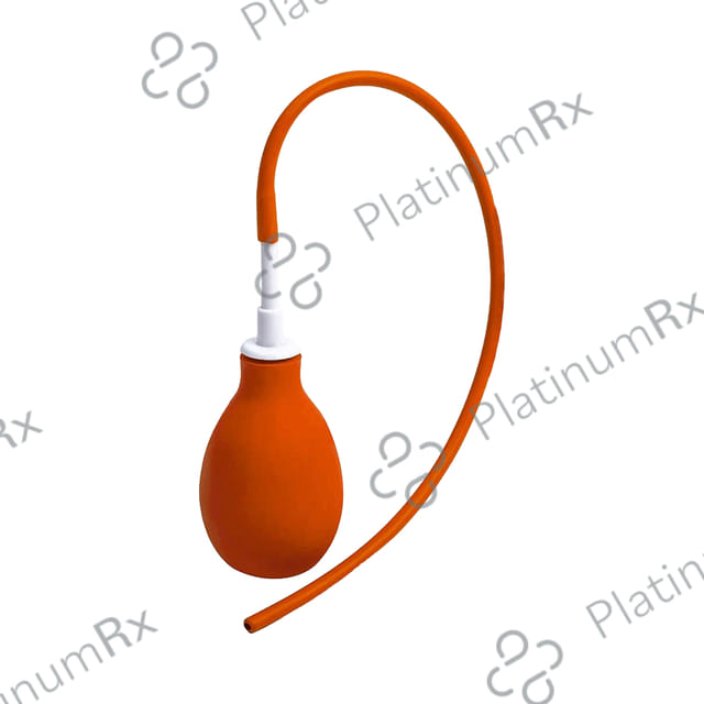 HealthAndYoga Bulb Syringe with Colon Tube Open End 30 FR