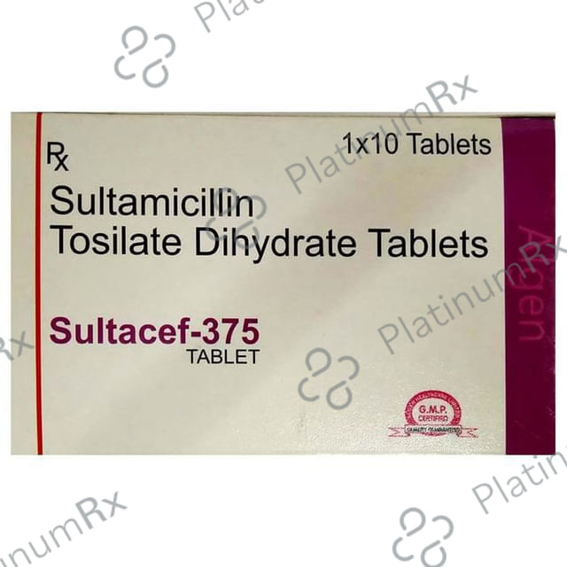Sultacef 375 Tablet