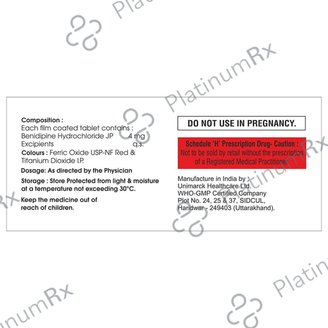 Benisky 4mg Tablet 10s