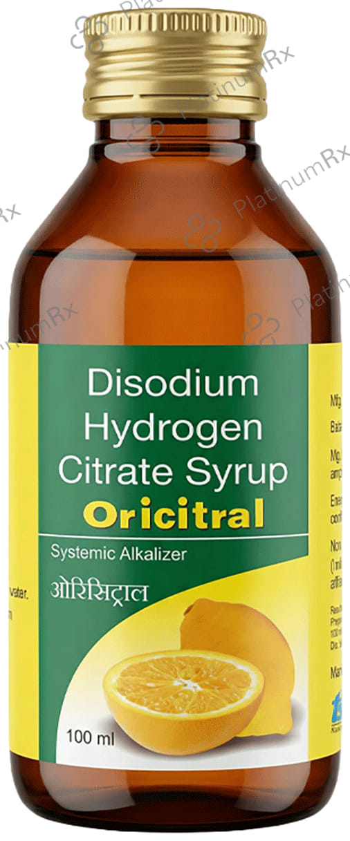 Oricitral 1.38gm Lemon Flavour Syrup 100ml