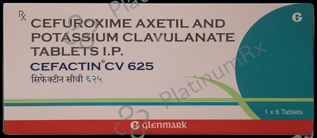 Cefactin CV 500/125mg Tablet 6s