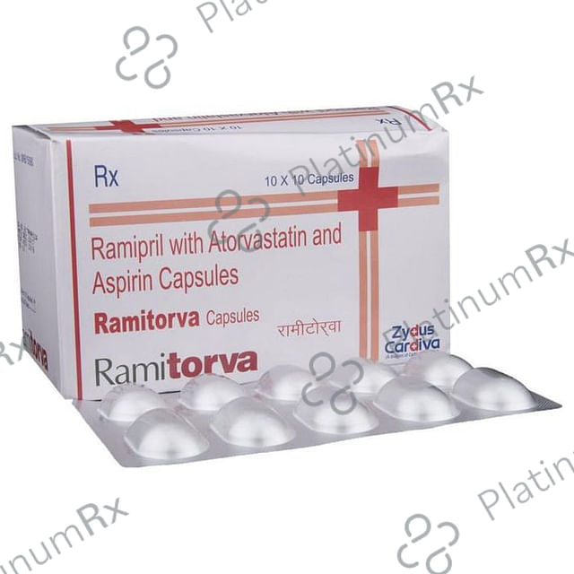 Ramitorva 10/75/5mg Capsule 10s