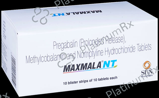 Maxmala NT 75mg/10mg/1500mcg Tablet