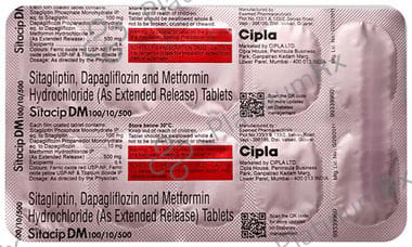 Sitacip DM Tablet 10s