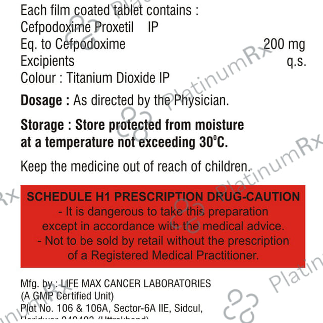 Doxderm 200mg Tablet 10s