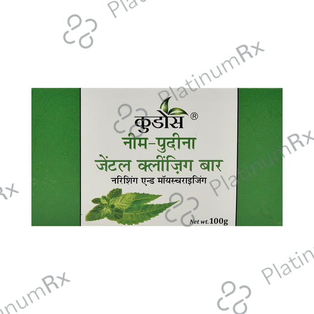 Kudos Neem-Pudina Gentle Cleansing Bar