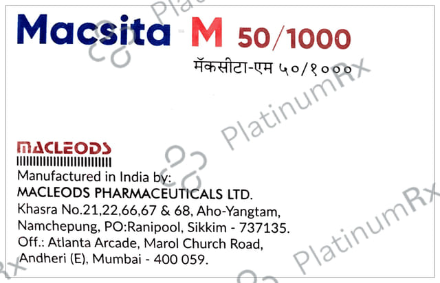 Macsita M 50/1000 Tablet