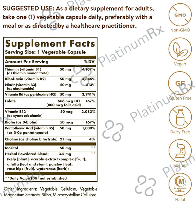 Solgar B-Complex Vegetable Capsule