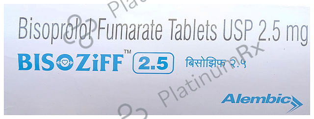 Bisoziff 2.5mg Tablet 10s