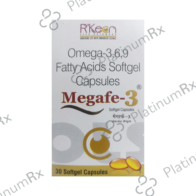 Megafe Omega 3,6,9 Fatty Acids Softgel Capsules