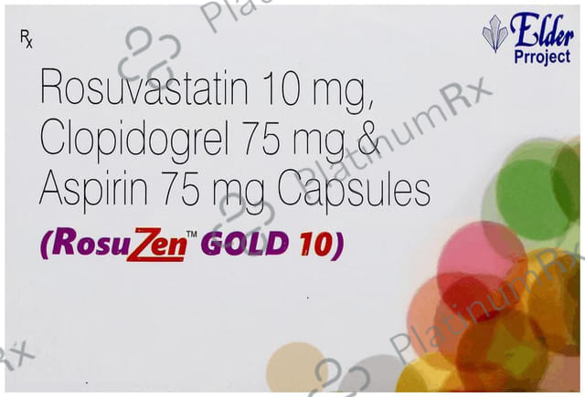 Rosuzen Gold 75mg/10mg/75mg Capsule