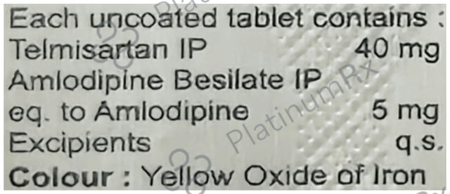 Telkum AM 40mg/5mg Tablet