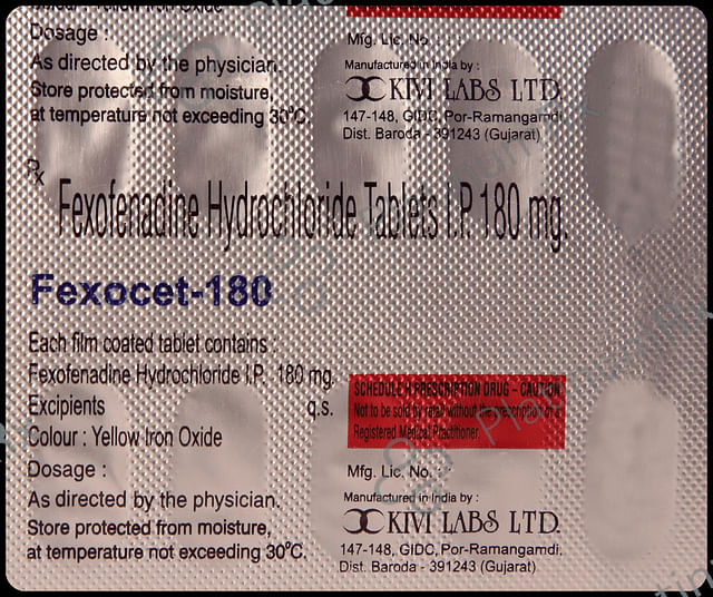 Fexocet 180mg Tablet