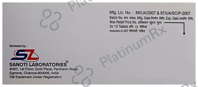 Aero DL 200/5/10mg Tablet SR 10s