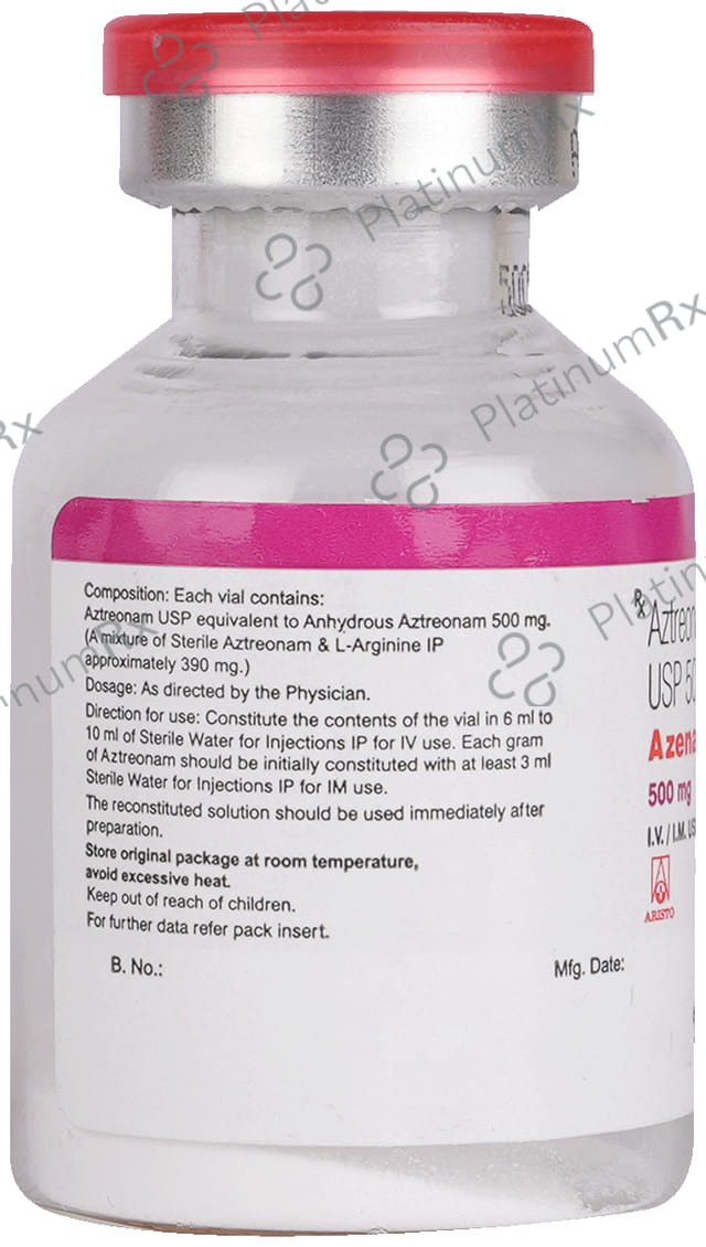 Azenam 500mg Injection 10ml