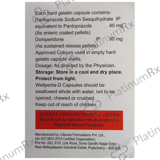 Wellpenta-D Capsule SR