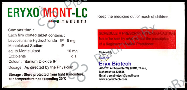 Eryxo Mont-LC Tablet