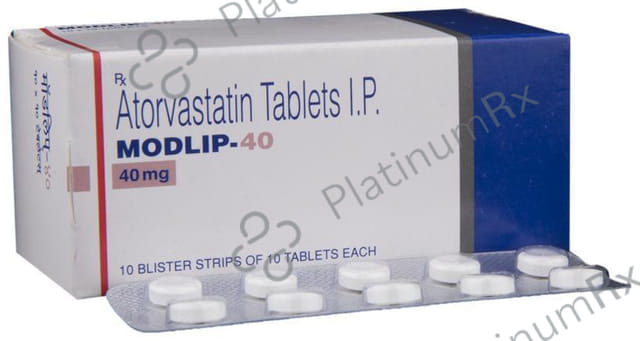 Modlip 40mg Tablet 10s