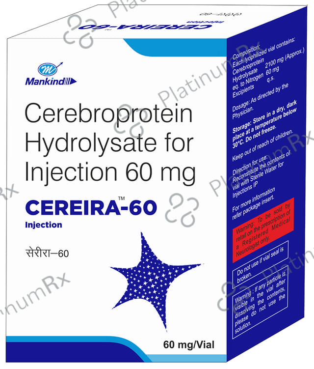 Cereira 60mg Injection 1s